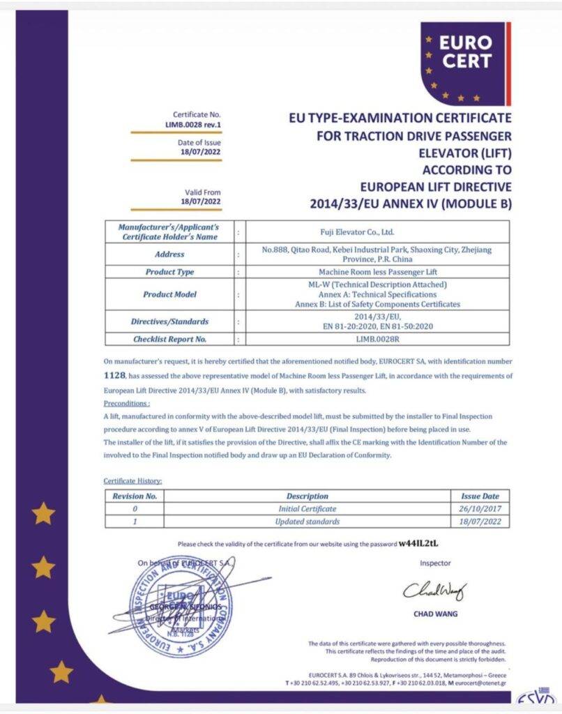 fuji elevator supplier in philippines